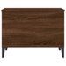 Table basse Chêne marron 60x44,5x45 cm Bois d'ingénierie - Photo n°7