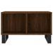 Table basse Chêne marron 60x50x36,5 cm Bois d'ingénierie - Photo n°4