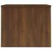 Table basse Chêne marron 80x50,5x41,5 cm Bois d'ingénierie - Photo n°5