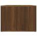 Table basse Chêne marron 80x50x36 cm Bois d'ingénierie - Photo n°7