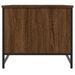 Table basse chêne marron 85,5x51x45 cm bois d'ingénierie - Photo n°7