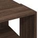 Table basse chêne marron 89,5x48x30 cm bois d'ingénierie - Photo n°7