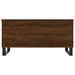 Table basse Chêne marron 90x44,5x45 cm Bois d'ingénierie - Photo n°6