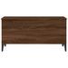 Table basse Chêne marron 90x44,5x45 cm Bois d'ingénierie - Photo n°7