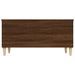 Table basse Chêne marron 90x44,5x45 cm Bois d'ingénierie - Photo n°7