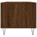 Table basse Chêne marron 90x49x45 cm Bois d'ingénierie - Photo n°7