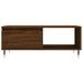 Table basse Chêne marron 90x50x36,5 cm Bois d'ingénierie - Photo n°5