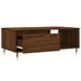 Table basse Chêne marron 90x50x36,5 cm Bois d'ingénierie - Photo n°6