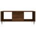 Table basse Chêne marron 90x50x36,5 cm Bois d'ingénierie - Photo n°5