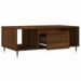 Table basse Chêne marron 90x50x36,5 cm Bois d'ingénierie - Photo n°6