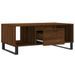 Table basse Chêne marron 90x50x36,5 cm Bois d'ingénierie - Photo n°6