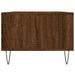 Table basse Chêne marron 90x50x36,5 cm Bois d'ingénierie - Photo n°7