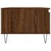 Table basse Chêne marron 90x50x36,5 cm Bois d'ingénierie - Photo n°7