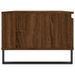 Table basse Chêne marron 90x50x36,5 cm Bois d'ingénierie - Photo n°7