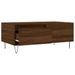 Table basse Chêne marron 90x50x36,5 cm Bois d'ingénierie - Photo n°6