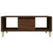 Table basse Chêne marron 90x50x36,5 cm Bois d'ingénierie - Photo n°7