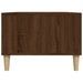 Table basse Chêne marron 90x50x36,5 cm Bois d'ingénierie - Photo n°8