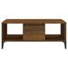 Table basse Chêne marron 90x50x36,5 cm Bois d'ingénierie - Photo n°5