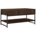 Table basse chêne marron 90x50x45 cm bois d'ingénierie - Photo n°7