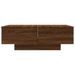 Table basse Chêne marron 90x60x31 cm Bois d'ingénierie - Photo n°5