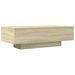 Table basse chêne sonoma 100x49,5x31 cm bois d'ingénierie - Photo n°6