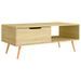 Table basse Chêne Sonoma 100x49,5x43 cm Bois d'ingénierie - Photo n°4