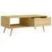 Table basse Chêne Sonoma 100x49,5x43 cm Bois d'ingénierie - Photo n°5