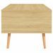 Table basse Chêne Sonoma 100x49,5x43 cm Bois d'ingénierie - Photo n°6