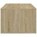 Table basse Chêne sonoma 100x50,5x35 cm Bois d'ingénierie - Photo n°8