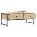 Table basse chêne sonoma 101x49x39,5 cm bois d'ingénierie - Photo n°4