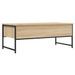 Table basse chêne sonoma 101x49x39,5 cm bois d'ingénierie - Photo n°8