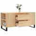 Table basse chêne sonoma 102x44,5x50 cm bois d'ingénierie - Photo n°4