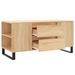 Table basse chêne sonoma 102x44,5x50 cm bois d'ingénierie - Photo n°6