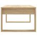 Table basse chêne sonoma 102x50x35 cm bois d'ingénierie - Photo n°5