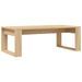 Table basse chêne sonoma 102x50x35 cm bois d'ingénierie - Photo n°6