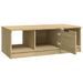 Table basse chêne sonoma 102x50x36 cm bois d'ingénierie - Photo n°5