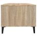 Table basse Chêne sonoma 102x50x40 cm Bois d'ingénierie - Photo n°7