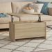Table basse chêne sonoma 102x55,5x52,5 cm bois d'ingénierie - Photo n°1