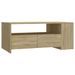 Table basse chêne sonoma 102x55x42 cm bois d'ingénierie - Photo n°2