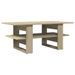 Table basse chêne sonoma 102x55x42 cm bois d'ingénierie - Photo n°5