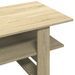 Table basse chêne sonoma 102x55x42 cm bois d'ingénierie - Photo n°6