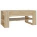 Table basse chêne sonoma 102x55x45 cm bois d'ingénierie - Photo n°2