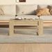 Table basse chêne sonoma 102x55x45 cm bois d'ingénierie - Photo n°5