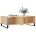 Table basse chêne sonoma 104x60x35 cm bois d'ingénierie - Photo n°4