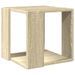 Table basse chêne sonoma 32x32x30 cm bois d'ingénierie - Photo n°6