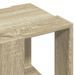 Table basse chêne sonoma 32x32x30 cm bois d'ingénierie - Photo n°7