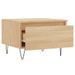 Table basse chêne sonoma 50x46x35 cm bois d'ingénierie - Photo n°6