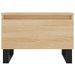 Table basse chêne sonoma 50x46x35 cm bois d'ingénierie - Photo n°5