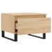 Table basse chêne sonoma 50x46x35 cm bois d'ingénierie - Photo n°6