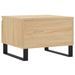 Table basse chêne sonoma 50x46x35 cm bois d'ingénierie - Photo n°8